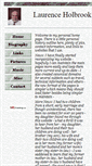 Mobile Screenshot of laurenceholbrook.com